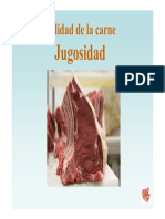 Jugosidad de La Carne