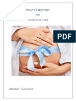 PT Class On Antenatal Care