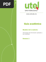 TI Aplicada A Las Empresas - Semana 2 - P