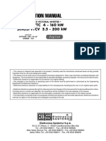 Operation Manual: SINUS/VTC 4 - 160 KW SINUS/VTCV 5.5 - 200 KW