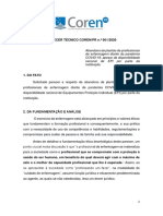 2 Parecer Tcnico Coren-PR 001-2020 - Abandono de Planto de Profissionais de Enfermagem Diante Da Pandemia COVID-19