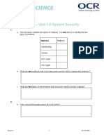 End of Unit Quiz - Unit 1.6 System Security