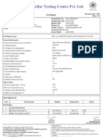 Interstellar Testing Centre Pvt. LTD.: Test Report