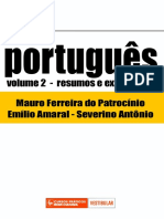 Português Nova Cultural Volume 2 Resumos e Exercícios