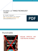 Internet of Things Technology 15CS81