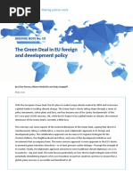 Green Deal EU Foreign Development Policy ECDPM Briefing Note 131 2021