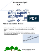 3.root Cause Analysis