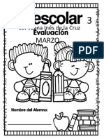 Cuadernillo Evaluación Marzo