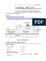 Snow Loads For Building - NBCC 2015: 1. Design Conditions and Geometries