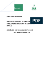 Pliego Sección 3 3 - Eléctrica e Iluminación