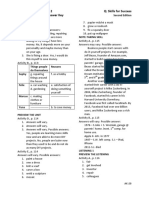 Listening and Speaking 2 Q: Skills For Success Unit 6 Student Book Answer Key