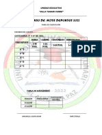 Hojas de Calificacion