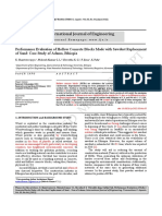 Performance Evaluation of Hollow Concrete Blocks Made With Sawdust Replacement