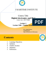 Digital Systems of PPT Lecture 1