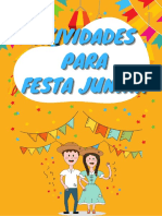 Atividades para Festa Junina