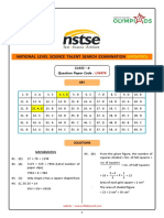 National Level Science Talent Search Examination: Test Assess Achieve