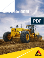 Brochure SDLG G9290 Motor Grader - EN