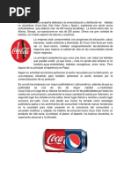 COCA COLA y PEPSI