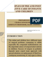 Pre & Post Operative Care of Childrens