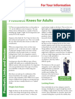 Prosthetic Knees For Adults