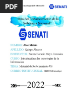 Material de Reforzamiento U6