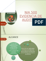 Evidencias de Auditoria Nia 500 1