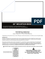 20in MTN Bike Manual 2017 RS4