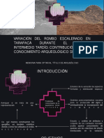 Presentación Grafica Variacion Geoglifo Rombo Escalerado en Tarapacá Durante El Período Intermedio Tardío: Elementos para La Visualización