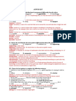 C. Querulously: Answer Key I. Choose The Word Whose Underlined Part Is Pronounced Differently From The Others