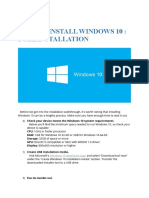 How To Install Windows 10: Full Installation