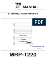 Service Manual: MRP-T220