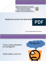 Sequencialização Dos Parágrafos-Aula 09-05-22