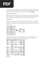 Tablas Pivote