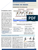 Course de Haies - Fondamentaux Techniques