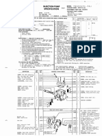 Injection Pump Model I! Specification O'577: BGVC431-3AJ