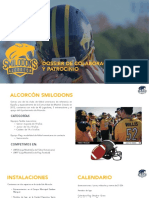 2019 Dossier Comercial - Smilodons Alcorcon - Temporada 2019-2020