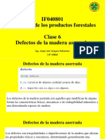 Clase 6, IPF, Defectos de La Madera Aserrada