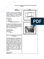 Caracteristicas Tecnicas de La Maquina y Equipo (Perales - Ponce)