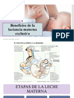 Beneficios de La Lactancia Materna Exclusiva