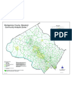 Montgomery County, Maryland Community Analysis Zones