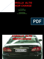 Corolla Altis Minor Change