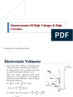 Unit-Iv - Ac-Measurements & Measurement of High D.C., A.C. and Impulse Currents