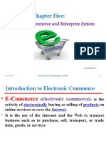 Chapter Five:: Electronic Commerce and Enterprise System