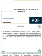 Avaliacaoda Situacao Nutricional em Situacao de Emergencia