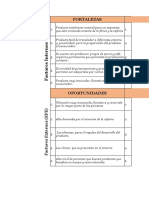 Analisis (Dofa, Efi, Efe, Plan Estrategico y de Accion)