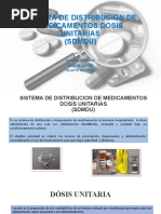 Sistema de Distribucion de Medicamentos Dosis Unitarias