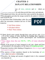 Water Nutrients Air: Soil-Water Relation Soil-Plant Relation Plant-Water Relation