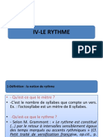 4-Iv - Le Rythme