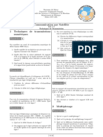 Communication Par Satellite: Exercice