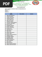 College Grading Sheet Subject: Pagbasa at Pagsulat Tungo Sa Pananaliksik (Fil 2) Time: 8-11 Am Students: Semester: 2 Name (MALE) Final Grades Remarks